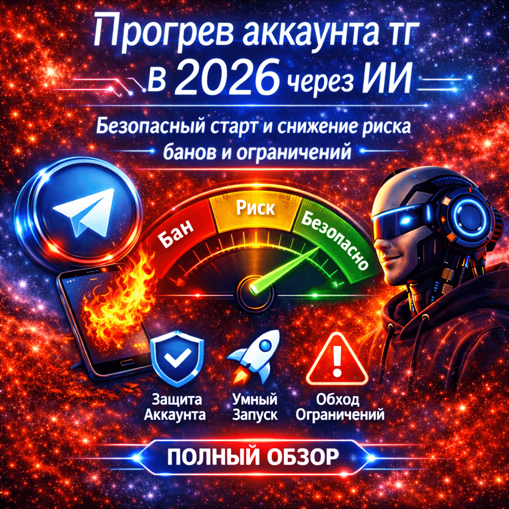 Прогрев аккаунта тг в 2026 через ИИ: безопасный старт и снижение риска банов и ограничений | TelegramSofts - Автоматизированный ИИ-комбайн-софт для Telegram прогрев аккаунта тг