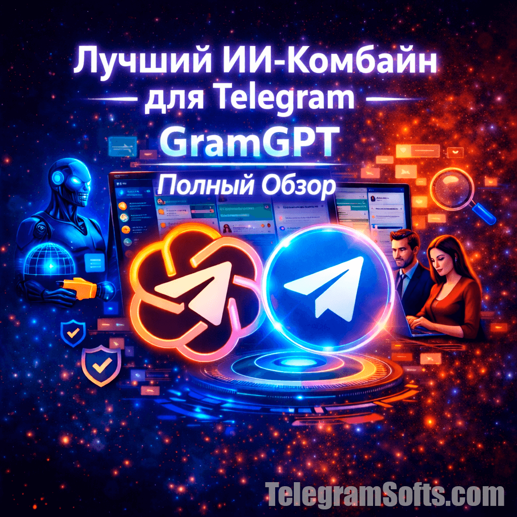 Топ ИИ-Комбайн GramGPT 2026 : Лучший Софт ТГ для Привлечения Подписчиков в Telegram | TelegramSofts - Автоматизированный ИИ-комбайн-софт для Telegram тг комбайн