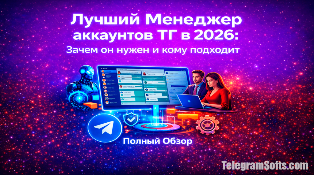 Менеджер Аккаунтов Телеграм в 2026: зачем он нужен и кому подходит | TelegramSofts — Телеграм Комбайн, Софт и инструменты для автоматизации канала менеджер аккаунтов тг