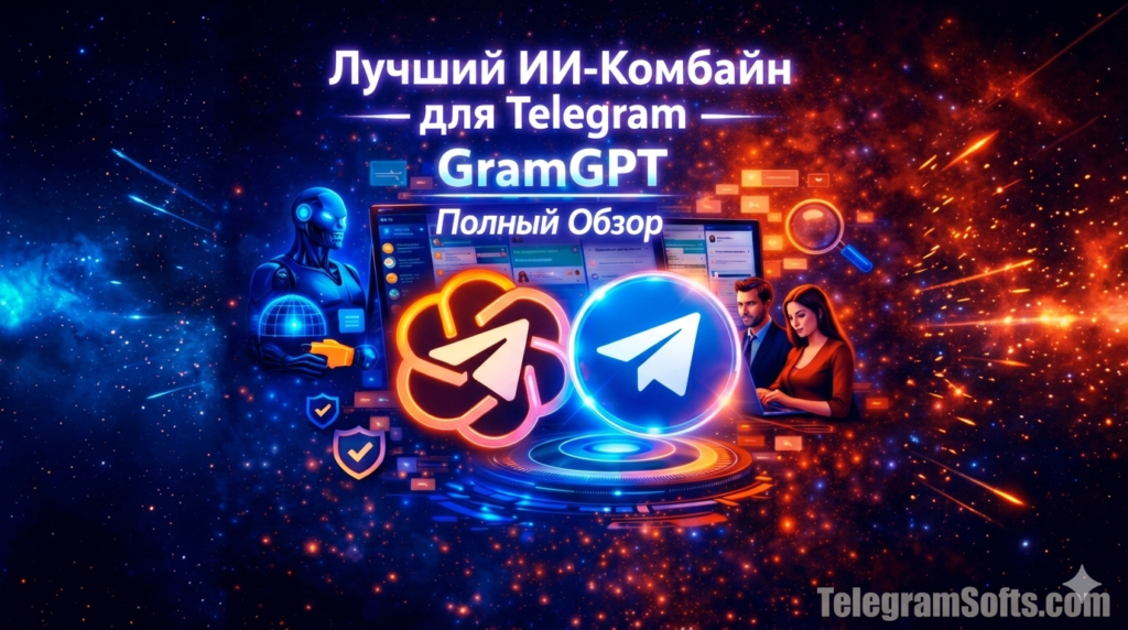 Топ ИИ-Комбайн Телеграм GramGPT 2026 : Лучший Софт ТГ для Привлечения Подписчиков в Telegram | TelegramSofts — Телеграм Комбайн, Софт и инструменты для автоматизации канала тг комбайн
